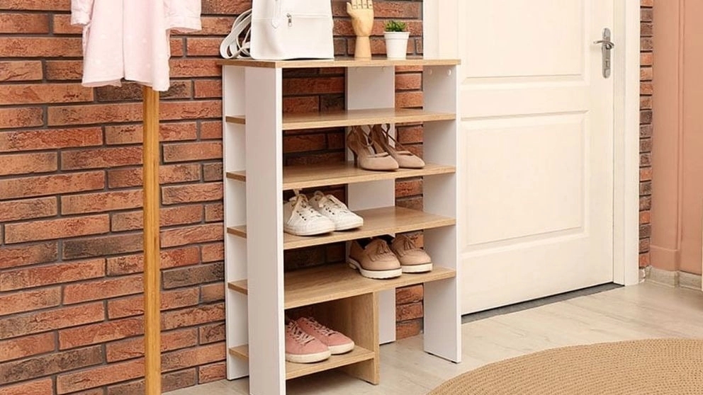 Mirzaei production, design and production of MDF shoe racks in Arak