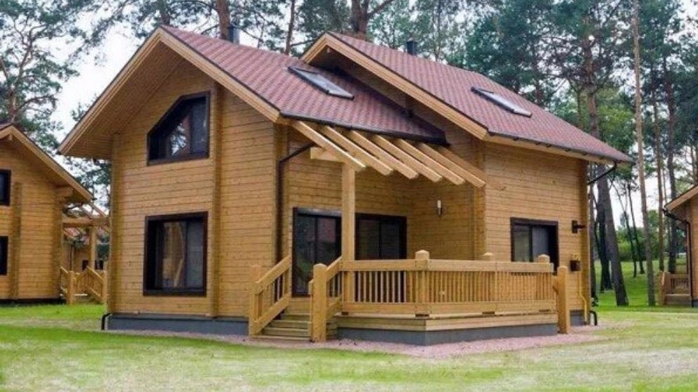 ویلای پیش ساخته چوبی