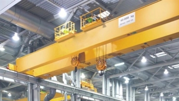 Double bridge overhead crane