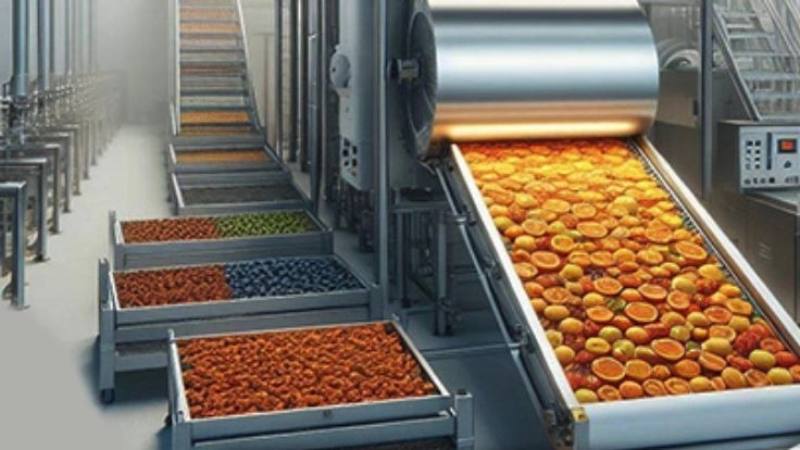 Production of drying machine in Ardabil machinery factory