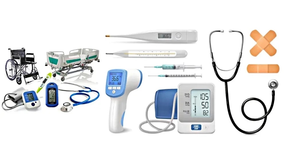 Collection of modern medicine tools, sale of medical supplies and equipment in Kerman