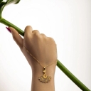 Raya Gold Gallery, order to make bracelets, necklaces and plaques in Tehran