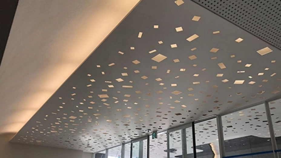 Getting to know the mesh false ceiling