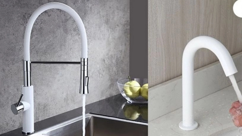 Advantages of white faucets