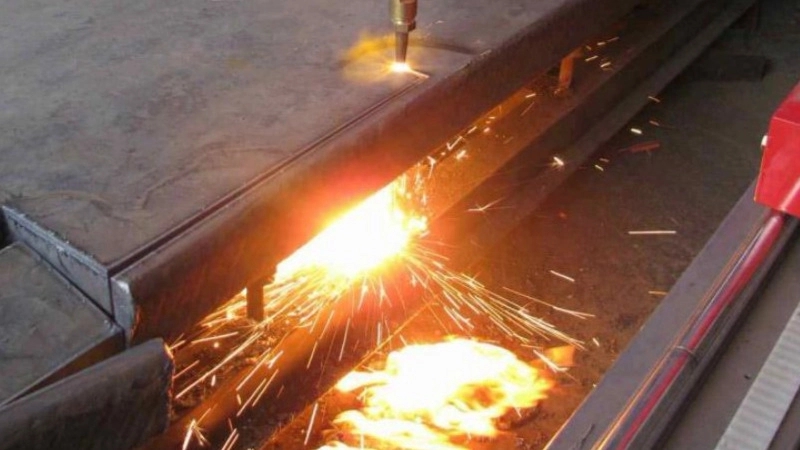 CNC plasma cutting
