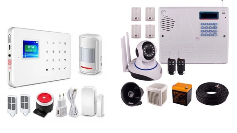 The use of burglar alarms