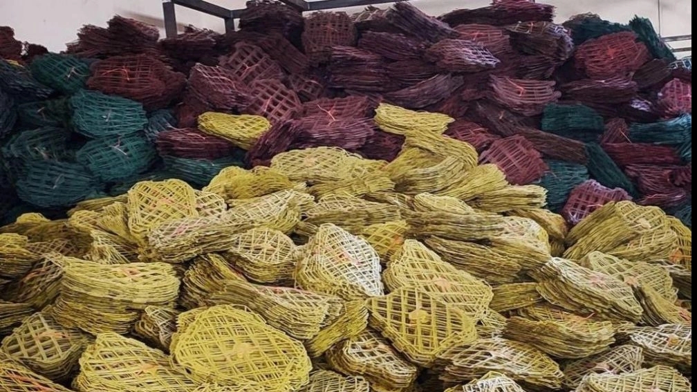 Production of basket doors and plastic materials by Derna Plastic in Urmia