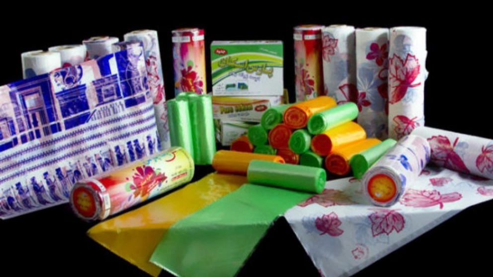 Isfahan Plastic Industries, single-use table plastic freezer garbage bag in Isfahan