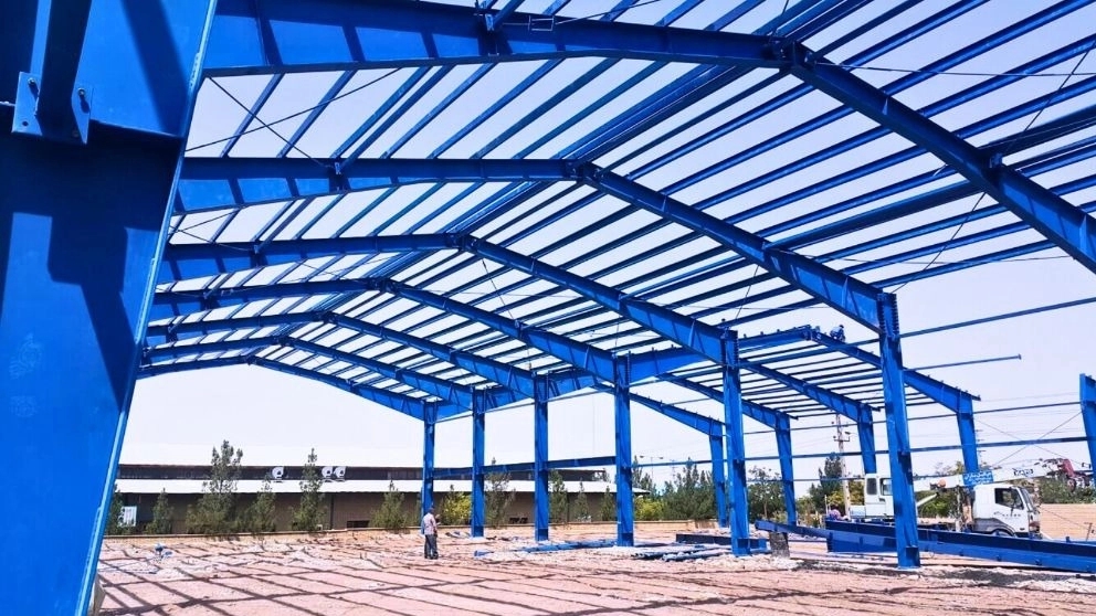 Kian Sule, construction of all kinds of metal structures and sheds in Qom