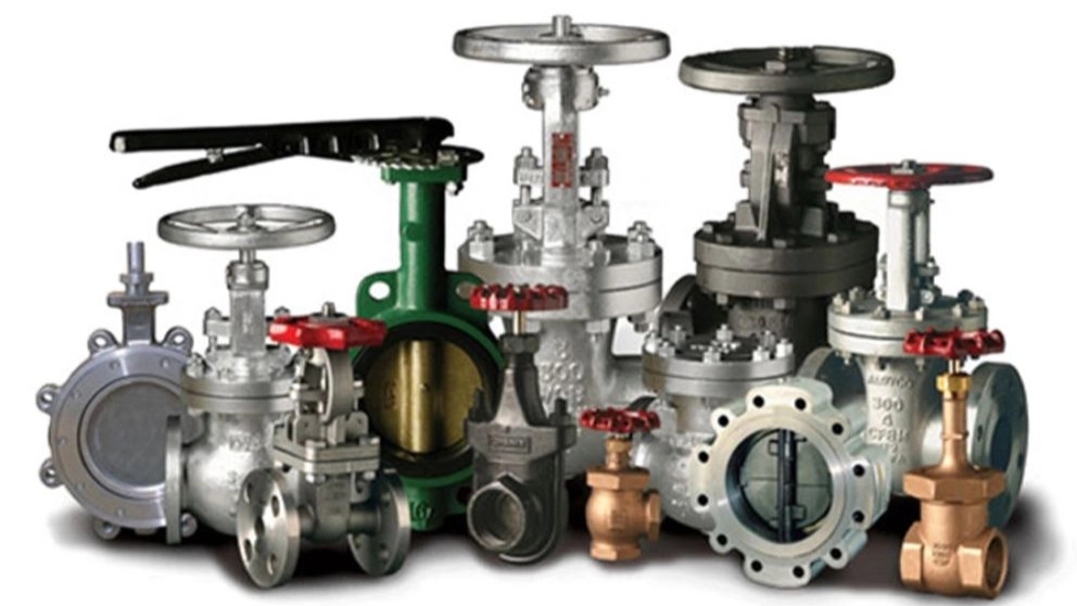 Types of industrial valves and their use