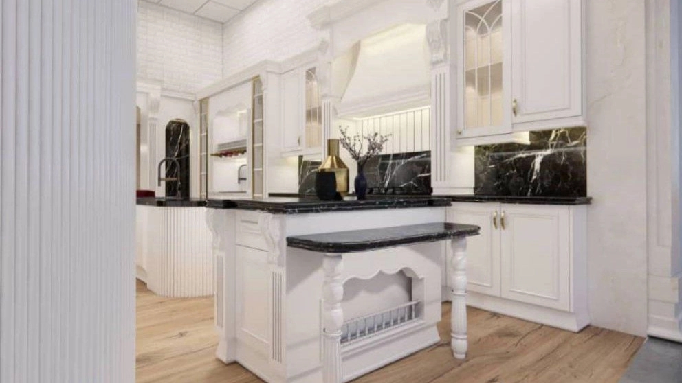 Aaron Choub, design and implementation of wooden cabinets and structures in Babylon