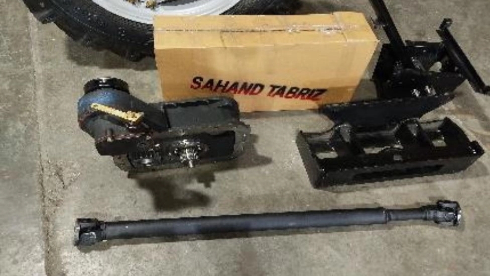 Front differential of Sahand Tabriz tractor