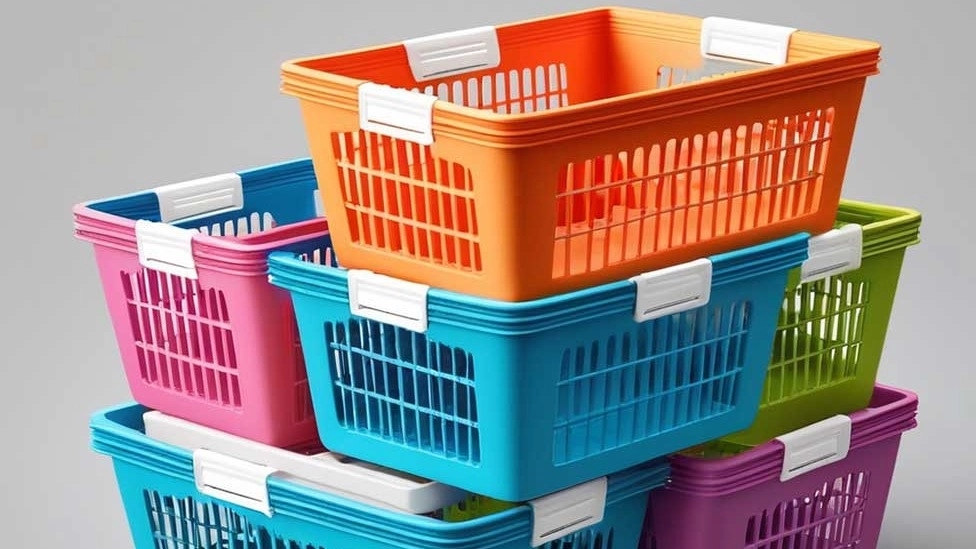 Types of plastic baskets