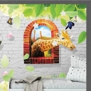 Children's house of small giraffes in Chalos