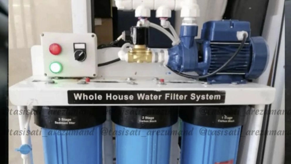 Desirable facilities, sale of radiator and pump package water purifier in Tabriz
