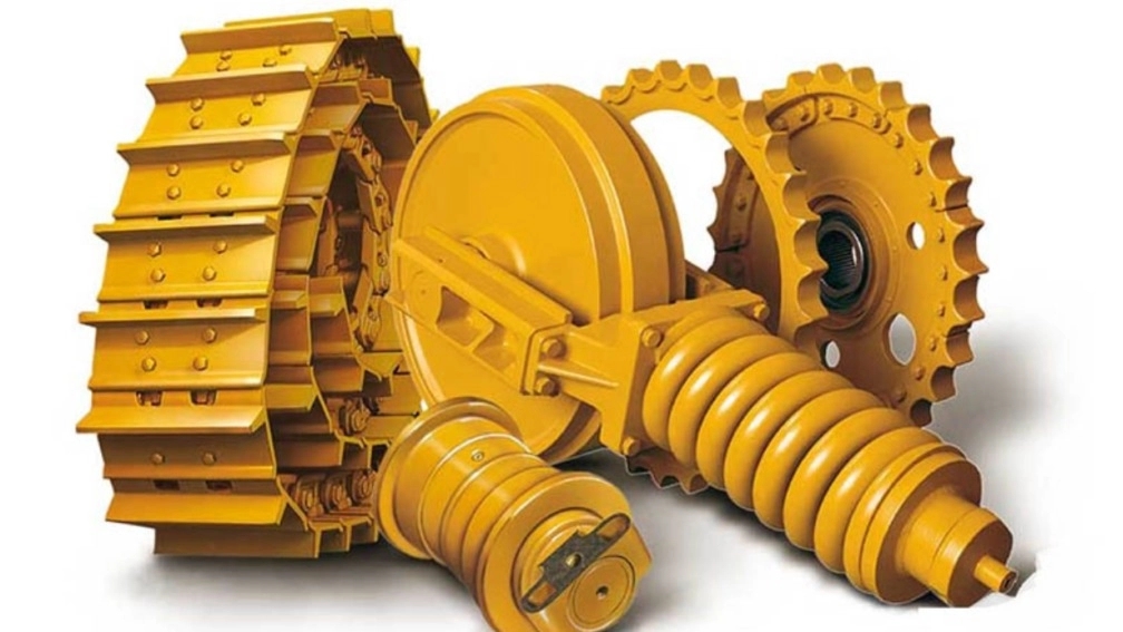 The most used parts of road construction machinery