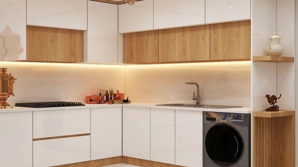 Implementation of kitchen cabinets