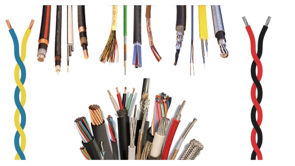 Some types of industrial wires and cables