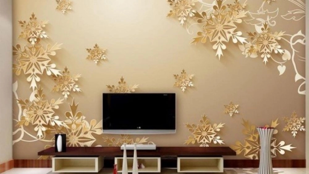 Moradzadeh's interior decoration, implementation of parquet and laminate wall paper in Tehran