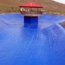 Sanat Sahand water dam, implementation of polymer pool, agriculture in the middle of East Azerbaijan