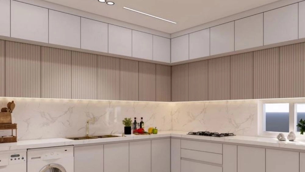 Iran Zemin cabinet, design and implementation of wardrobe cabinet and wallpaper in Arak