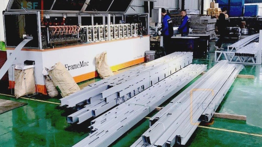 New Bena Sazan Arvin Isatis Company, importer of LSF machine in Tehran