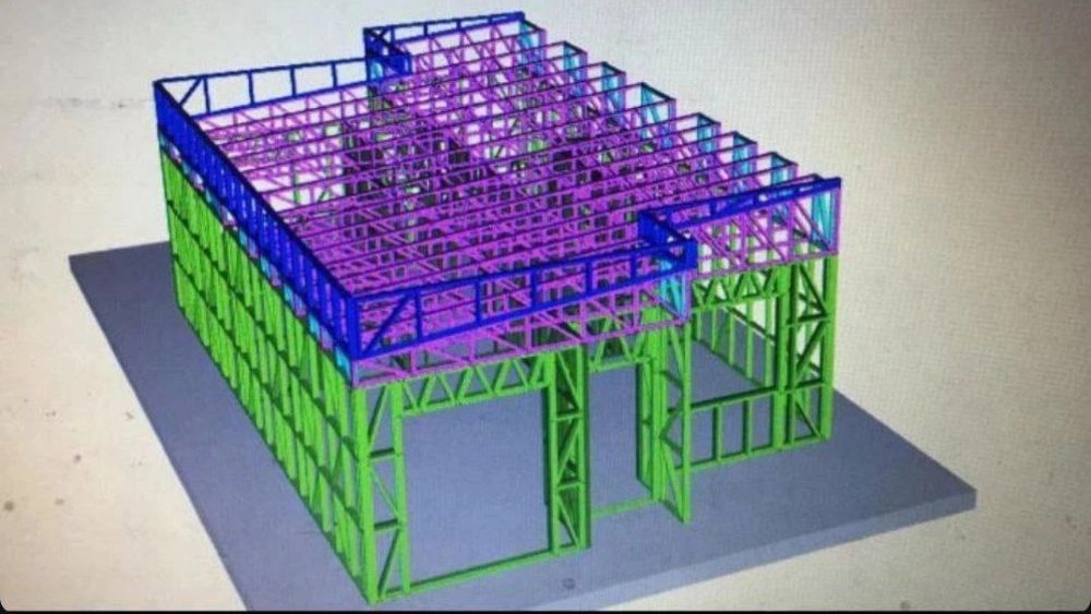 Comparison of LSF structures with concrete structures
