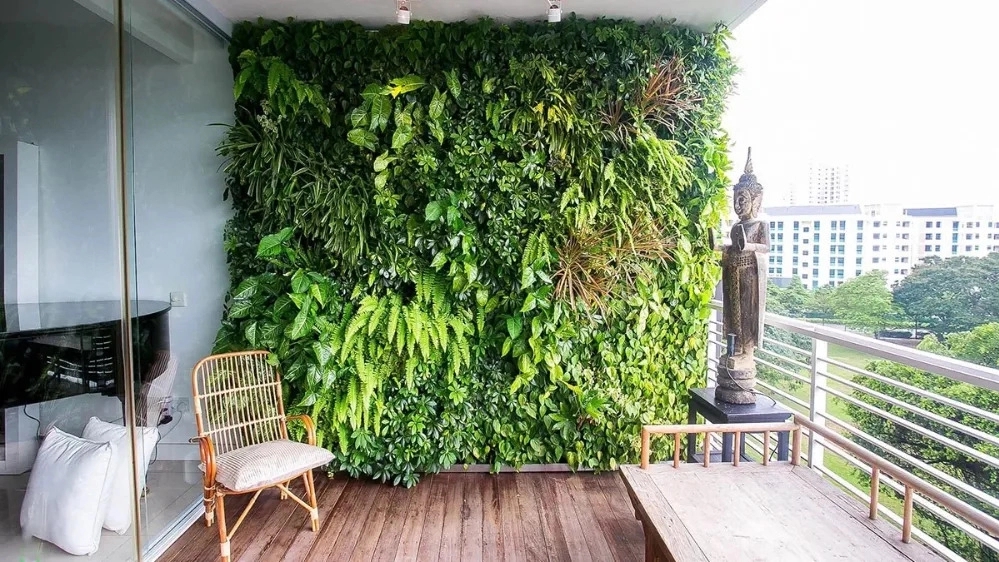 Green wall or green wall