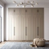 Kohstak pearl cabinet, design and implementation of wall closet and MDF structure in Binab