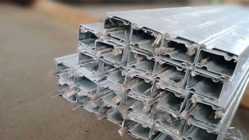 Door steel, production and sale of electric shutter blades and rails in Tehran