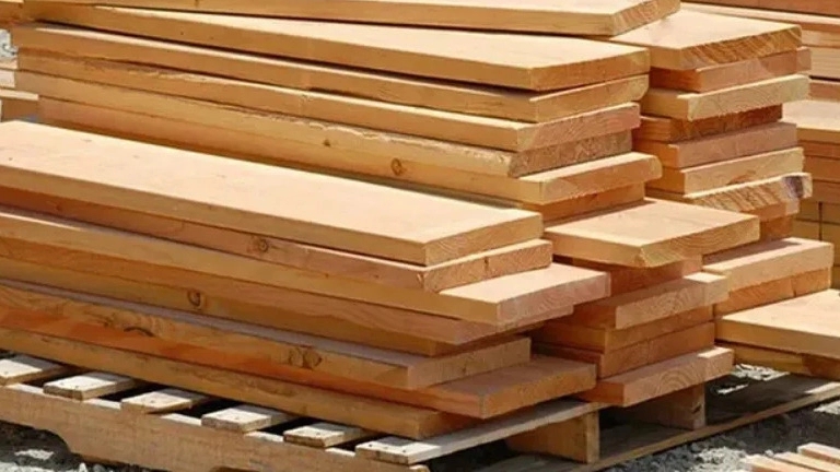 Application of Russian wood