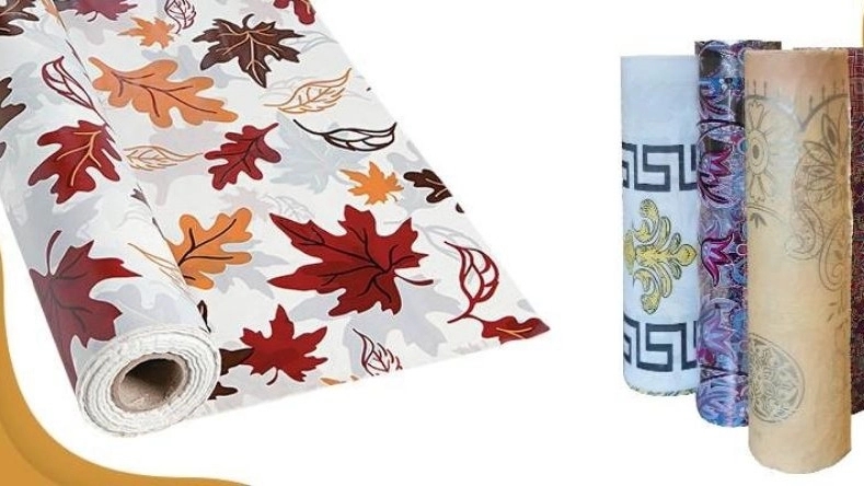 The use of disposable tablecloths