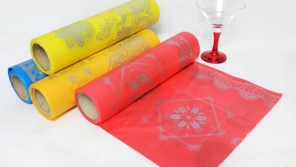 Types of disposable tablecloths