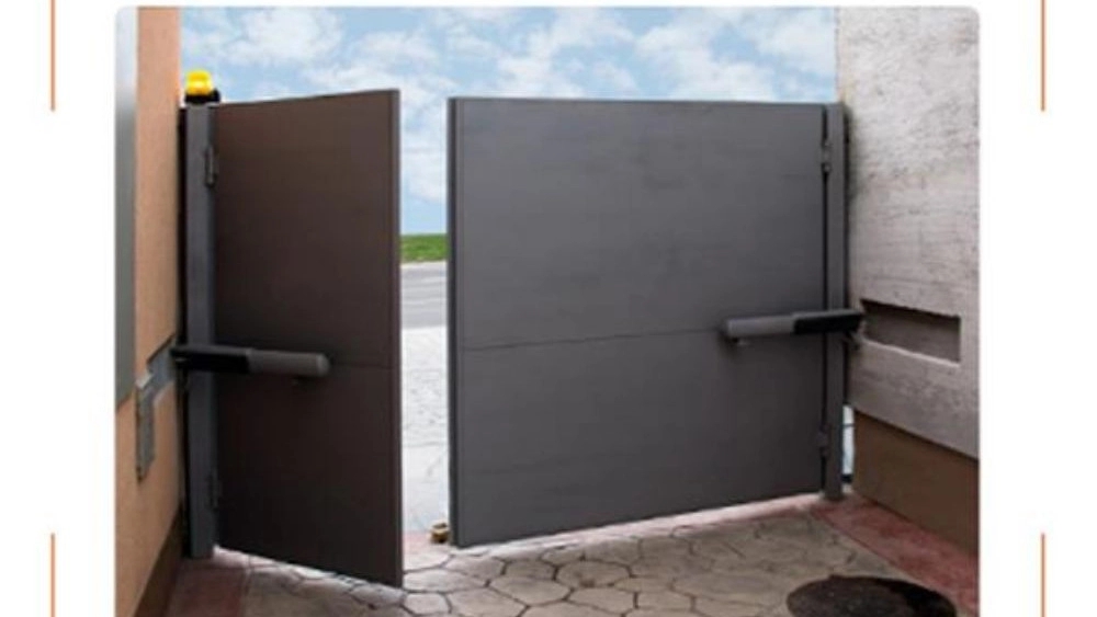 Nekateramik Sanat, sale of automatic glass door in Tabriz