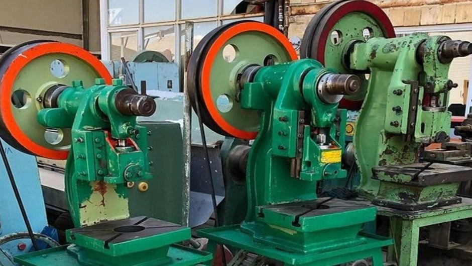 Impact press in Heydari Press
