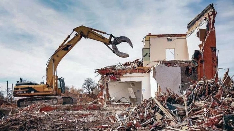 Demolition of the building