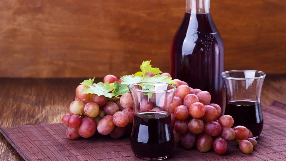 Properties of grape juice