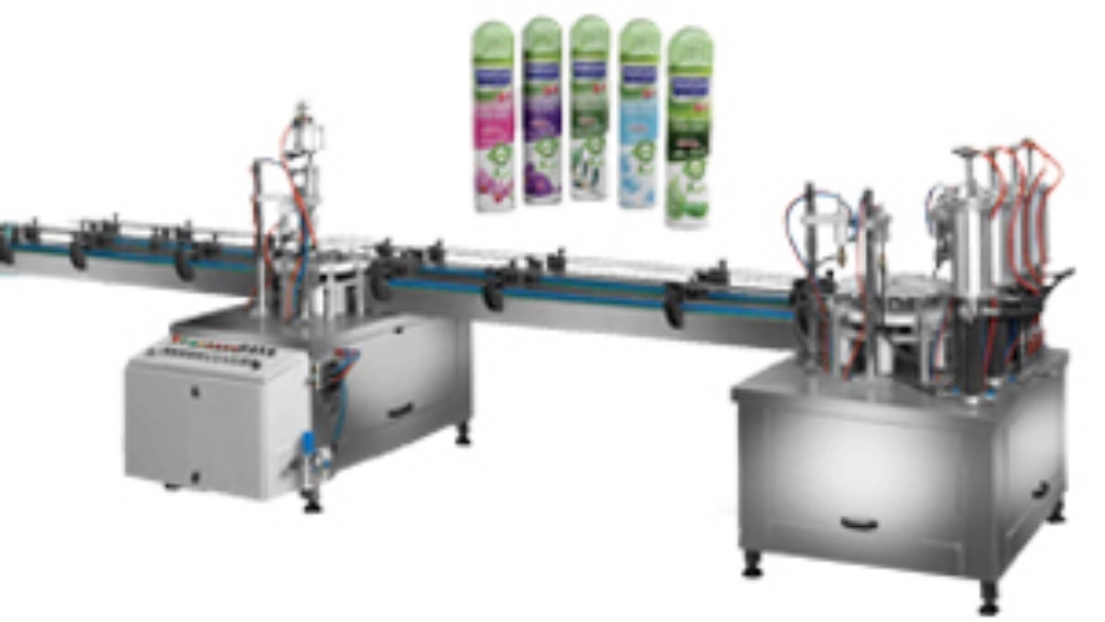 What is a spray filling machine?