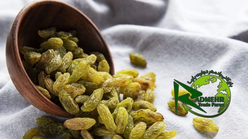 Exporting first grade green raisins