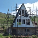 Stylization of Rahimzadeh building, fencing of the garden of Alachiq Villa in West Azerbaijan