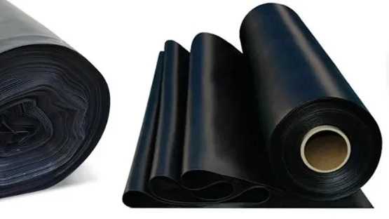 Types of geomembrane sheets in Pergas company