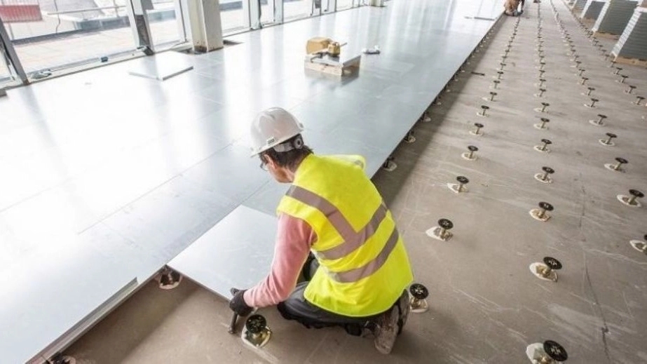 Maintenance of false floor