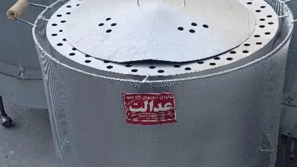 Cylindrical gas oven