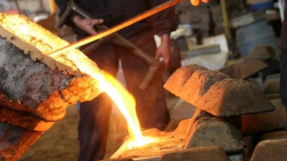Kivan Artman Foundry, production of bakery machine and casting of metal parts in Rasht
