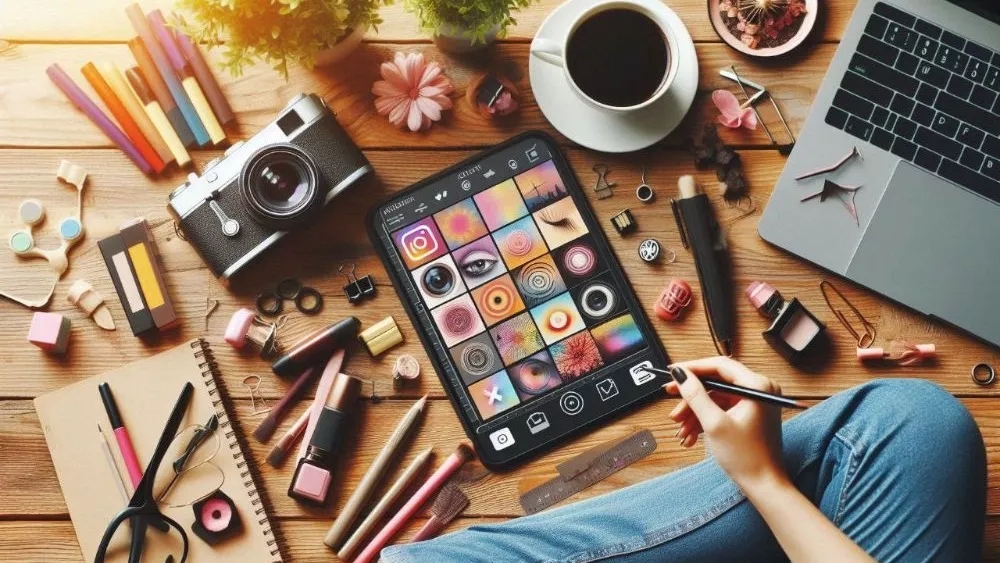 Content creation methods on Instagram