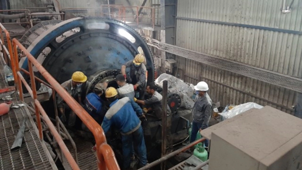 Repairs of mining facilities in Quds city, Tehran