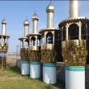Saheb al-Zaman dome and garland making, implementation and construction of all kinds of metal domes, garlands and shabestan in Babylon