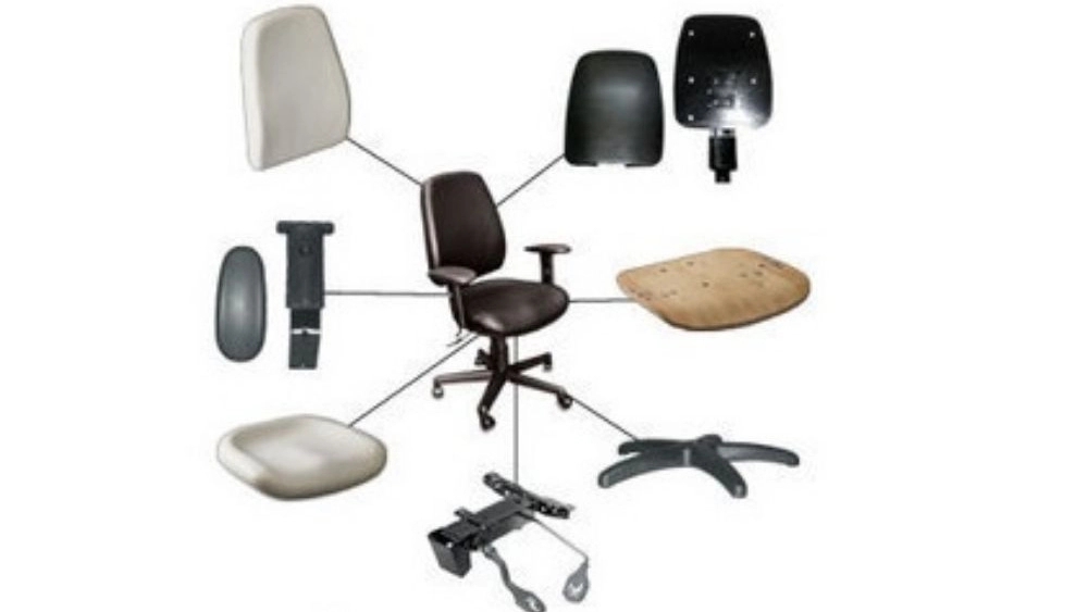 Repairing all kinds of rotating and fixed office chairs in Tehran