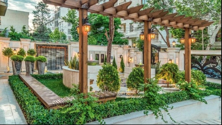 The principles of landscaping in Isfahan