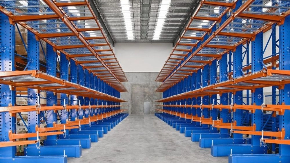 Shelving Tehran Sanat, production of warehouse shelving